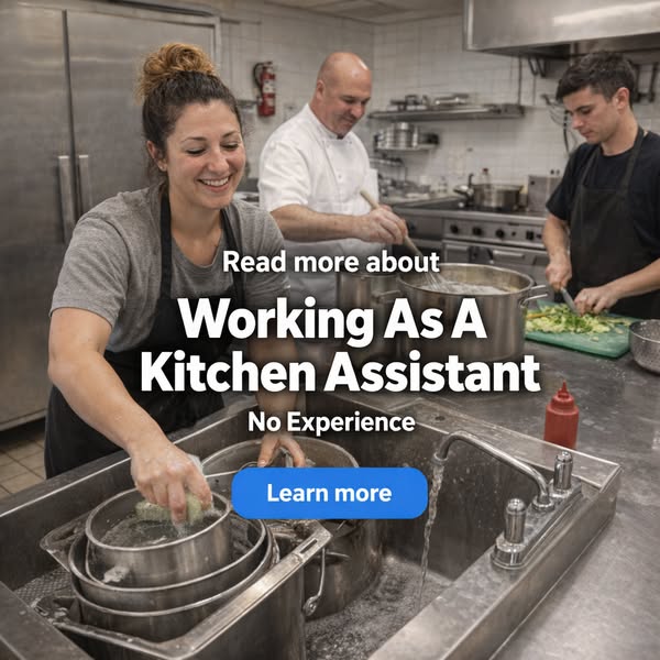 Working As A Kitchen Assistant No Experience. — Learn More