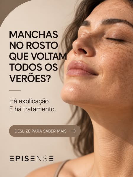 Manchas que voltam todos os verões
