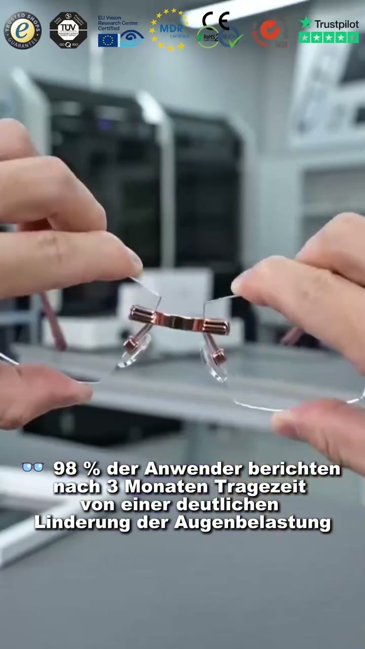 Eine Brille für Nähe und Ferne