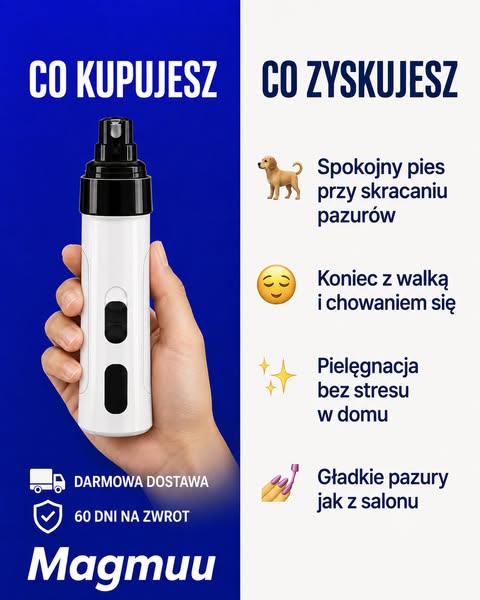 Skracaj pazury bez stresu