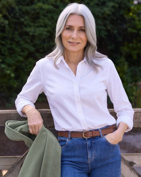 Womens Shirt - White | Soft Touch Jersey £45