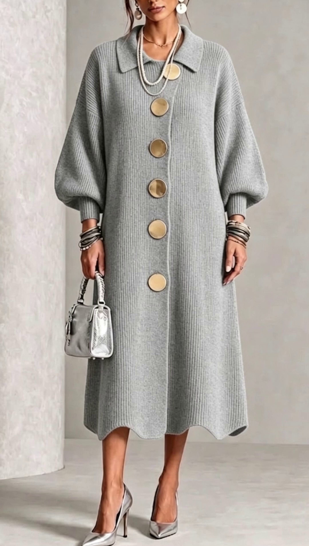 Tailles S-2XL. Parfaite pour le quotidien, brunch et réceptions décontractées.