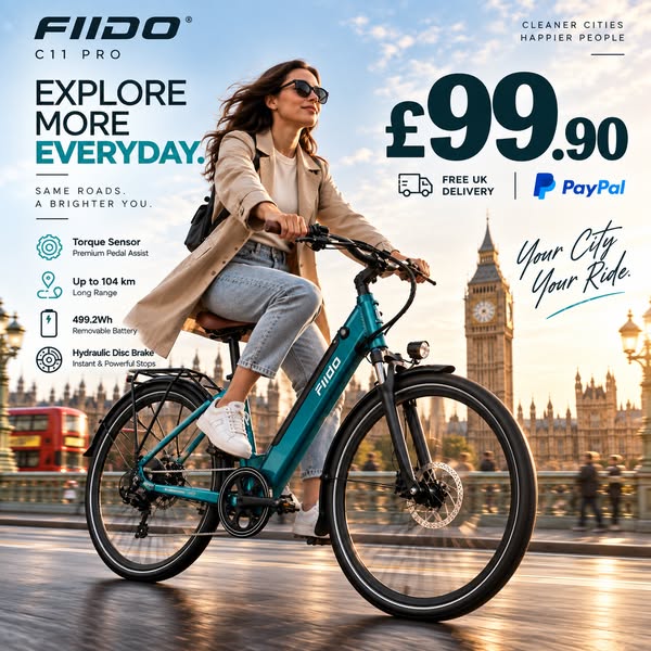 FIIDO C11 Pro — Now £99.90