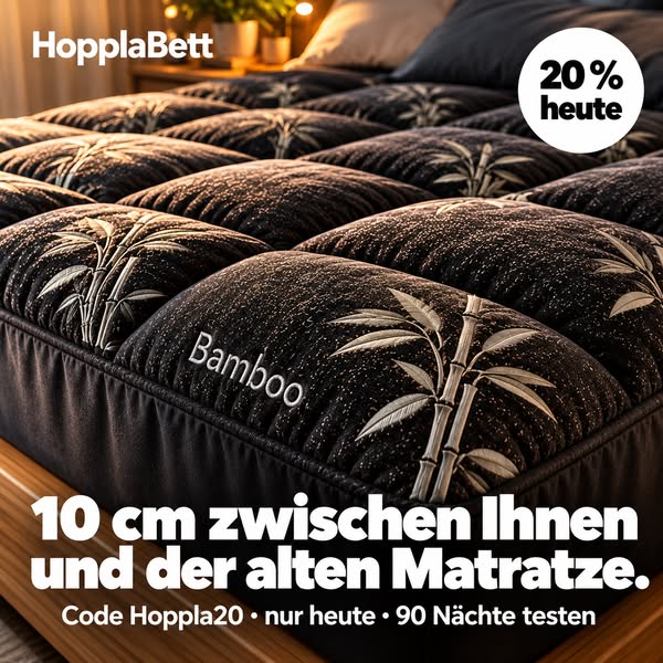 Nur heute 20 % mit Hoppla20