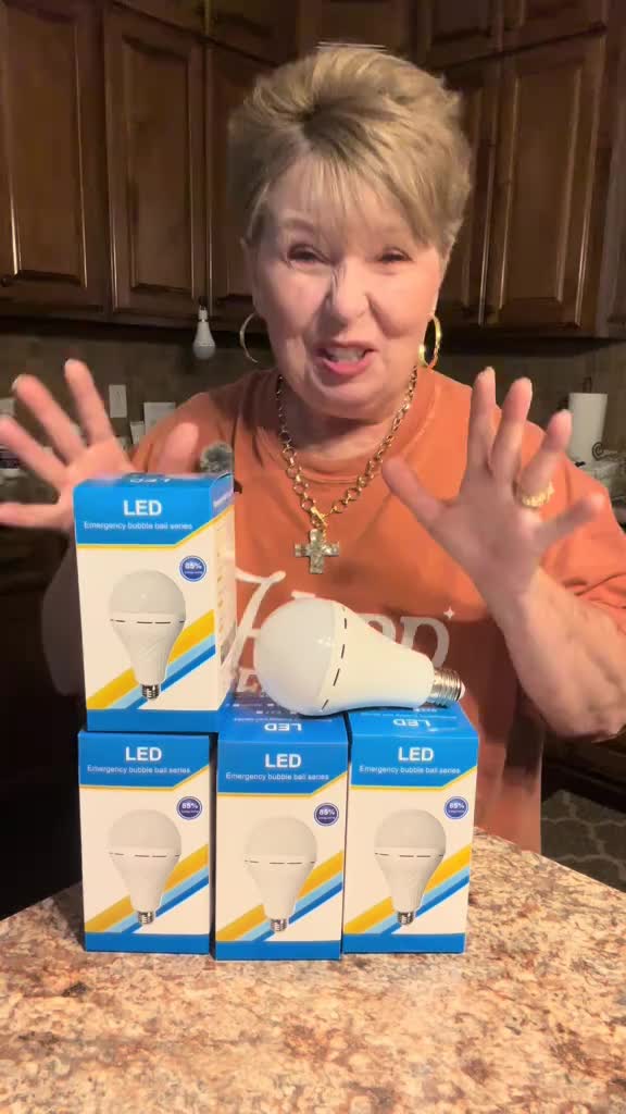 Emergency Rechargeable LED Light Bulbs