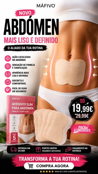 Abdómen mais definido | 19,99€