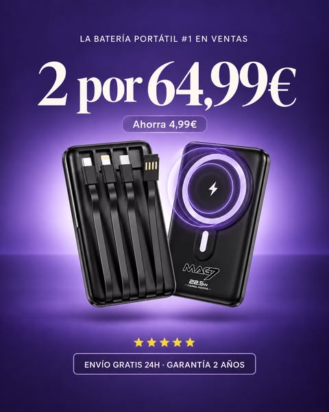 El cargador #1 en ventas