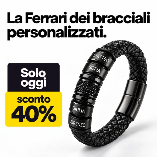 Il bracciale dei papà