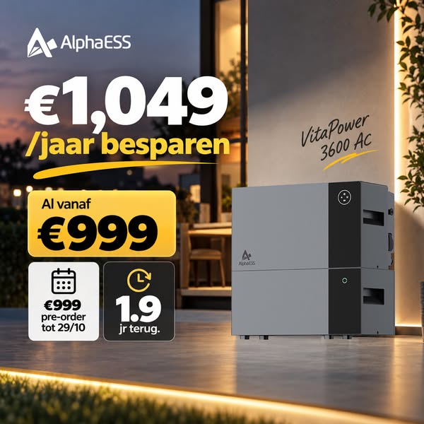 €700 korting, vanaf €999