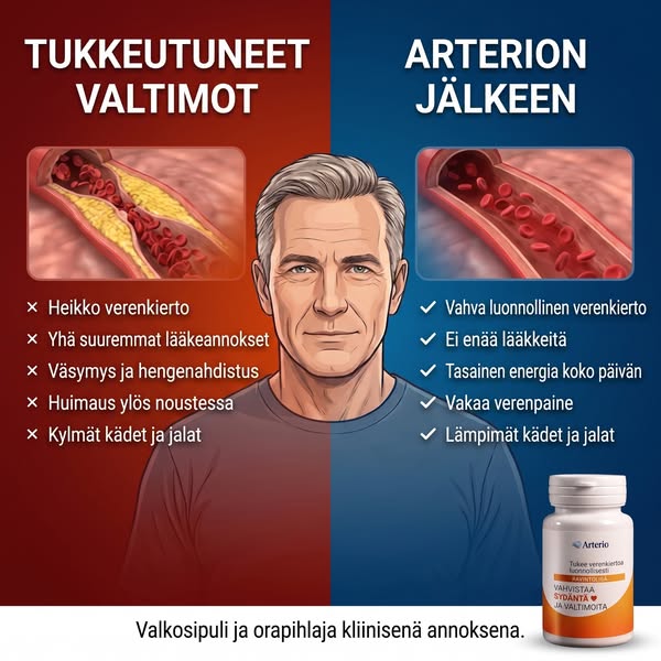 Tukkeutuneet verisuonet ovat todellinen syy siihen, miksi et vieläkään voi hyvin yli 60-vuotiaana.