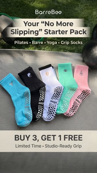 The Pilates Socks That Actually Stay Put