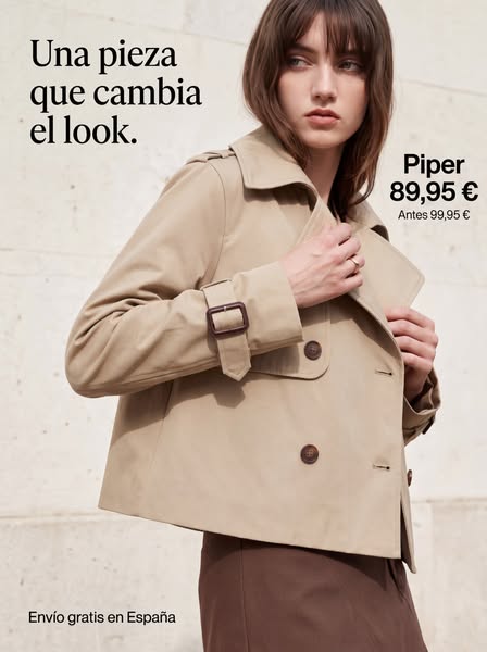 Trench Cropped Piper