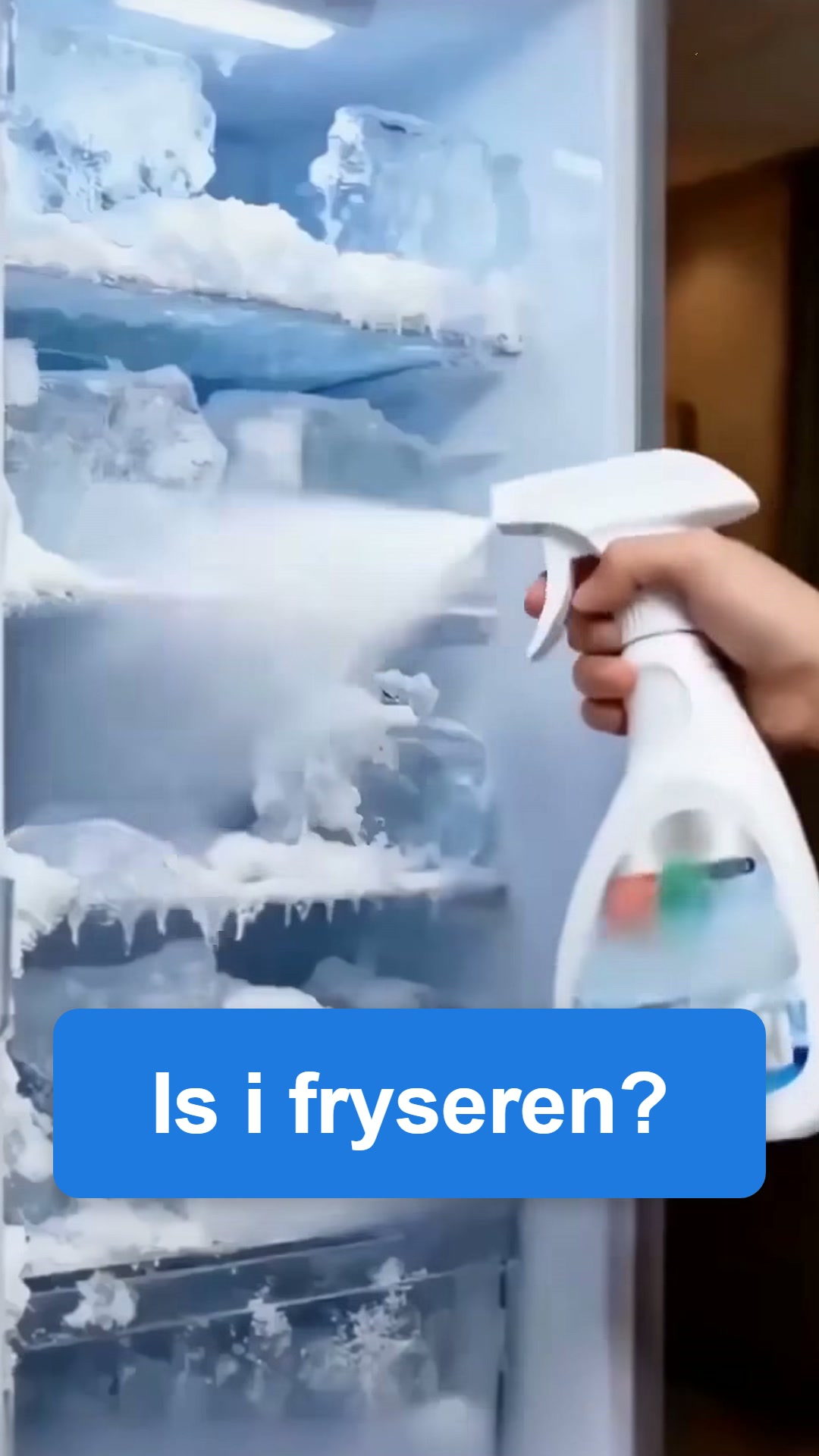 Afrim fryseren uden at slukke den