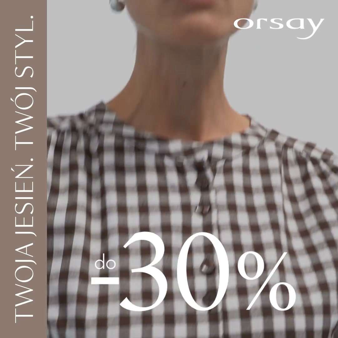 TWOJA JESIEŃ. TWÓJ STYL. DO −30%