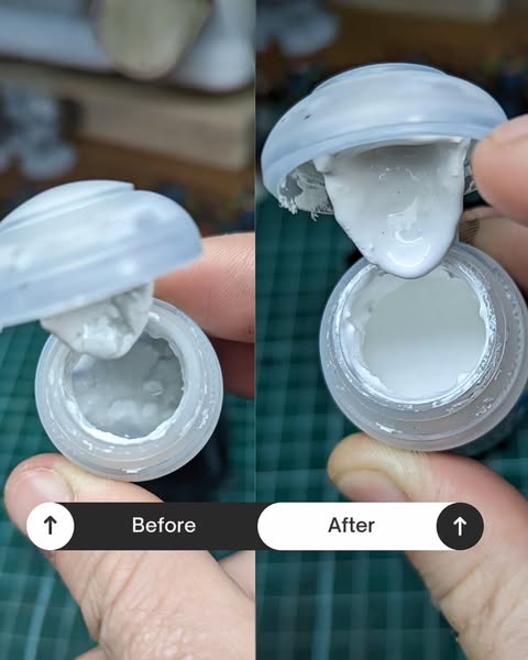 I couldn't get a smooth coat of white to save my life. Turns out my brush wasn't the problem.