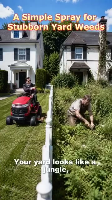 Tired of fighting weeds every single weekend?