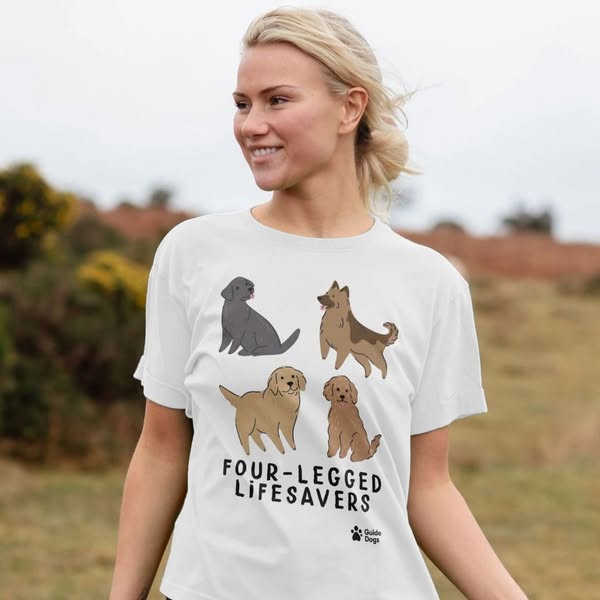 Four-Legged Lifesavers Relaxed Fit Tee