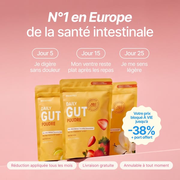 38% + port offert