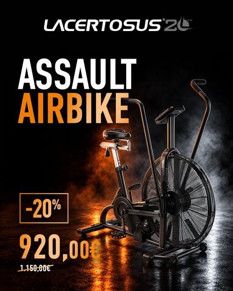 Assault AirBike a 920 €, -20% sul listino