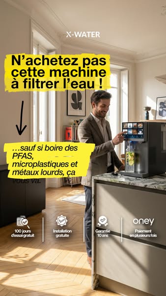 Purifiez votre eau au quotidien