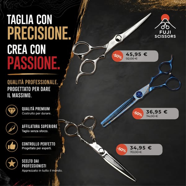 Forbici professionali -50%