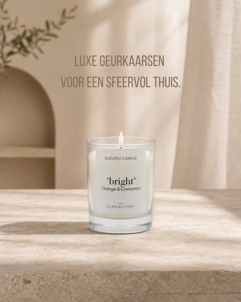 Bestel nu 2 geurkaarsen = €1 korting