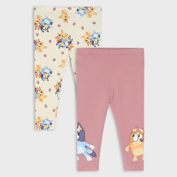 Legginsy 2 pack bluey