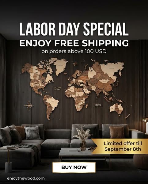 Labor Day Special — FREE SHIPPING