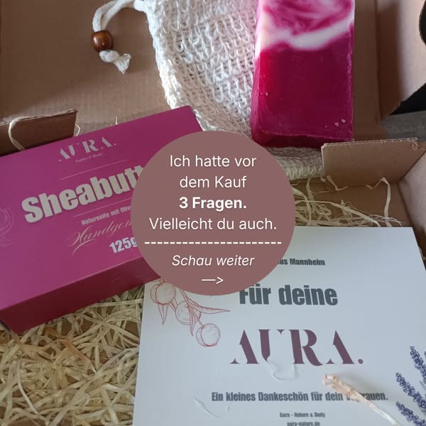 3 Fragen, die ich hatte
