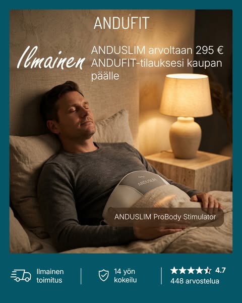 Ilmainen ANDUSLIM arvoltaan 295 €