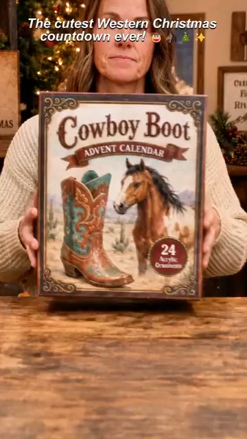 Cowboy Boots Advent Calendar