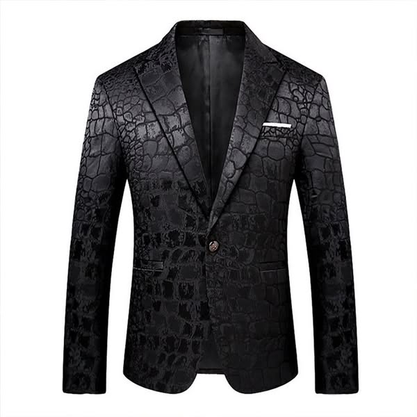 Floral Print Blazer S8038