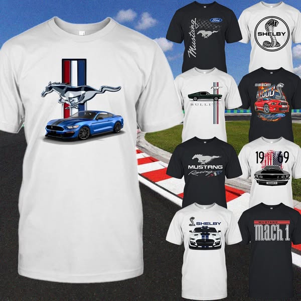 Ford Mustang | Custom prints store | T-shirts, mugs, face masks, posters