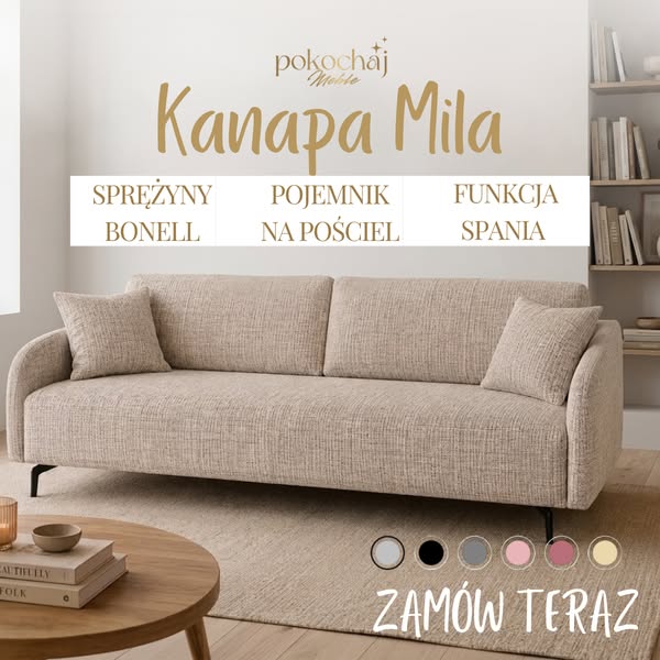 Funkcja Spania + Poduszki gratis!