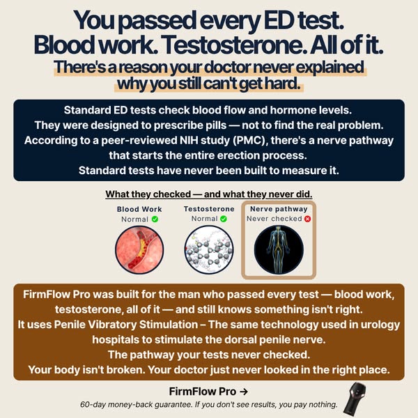 The system your ED test never checked — here's what it is.