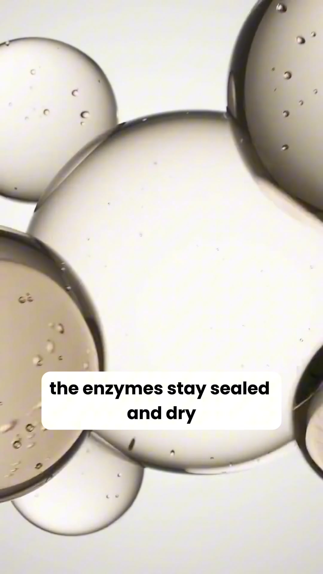 "Clean smell" is just Residue