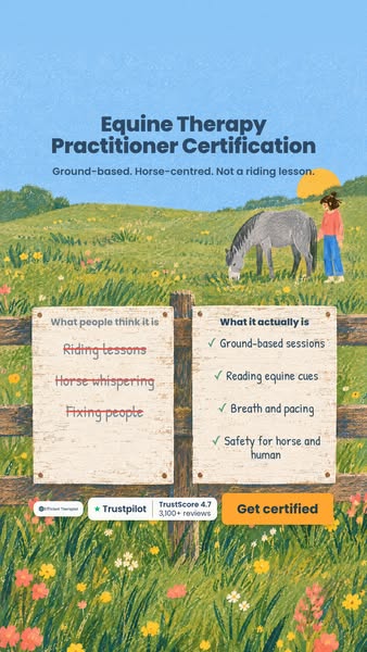 Equine Therapy Certification Course