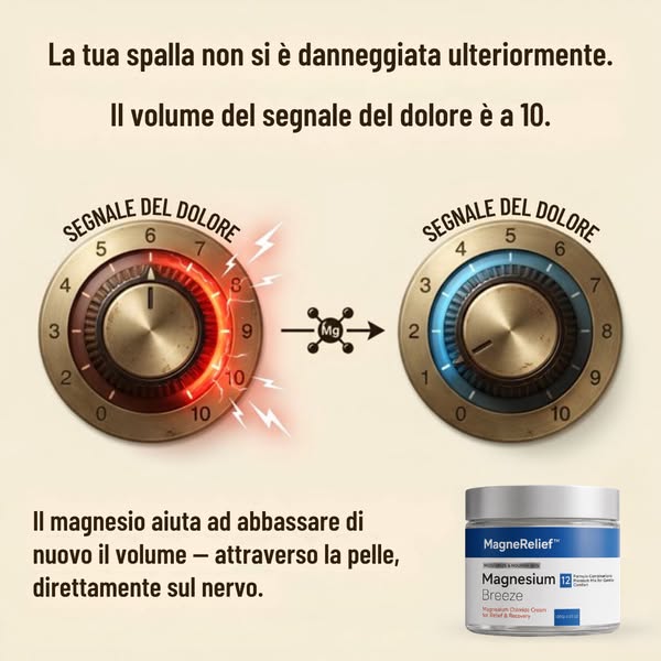 Il miglior minerale contro i dolori alla spalla?
