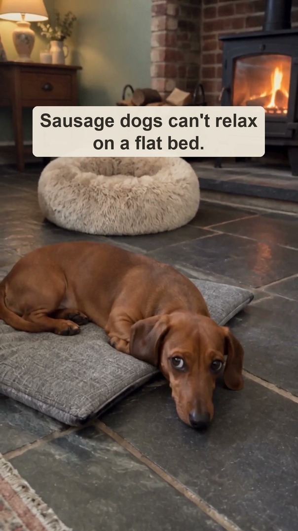 Made for curled-up sausage dogs
