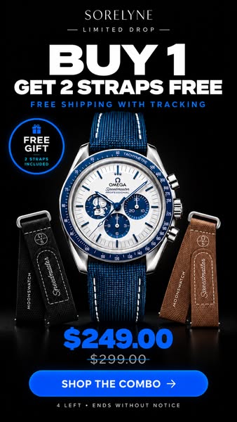 Buy 1 Watch, Get 2 Straps FREE