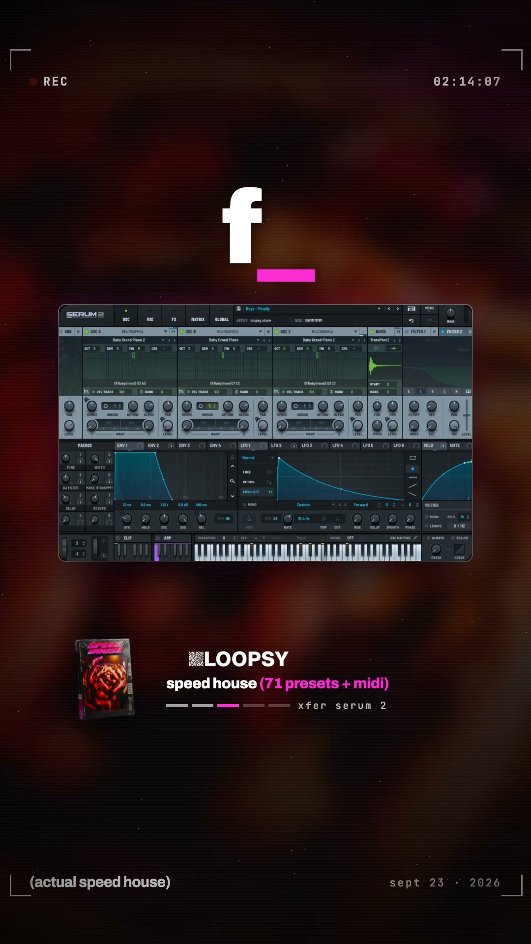 The Speed House Sound. Loaded.