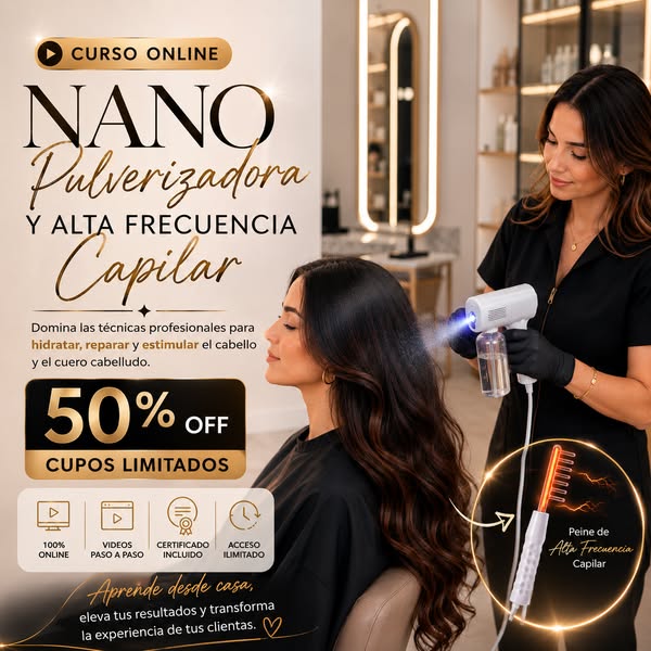 Experta en Nanopulverización y Alta Frecuencia Capilar