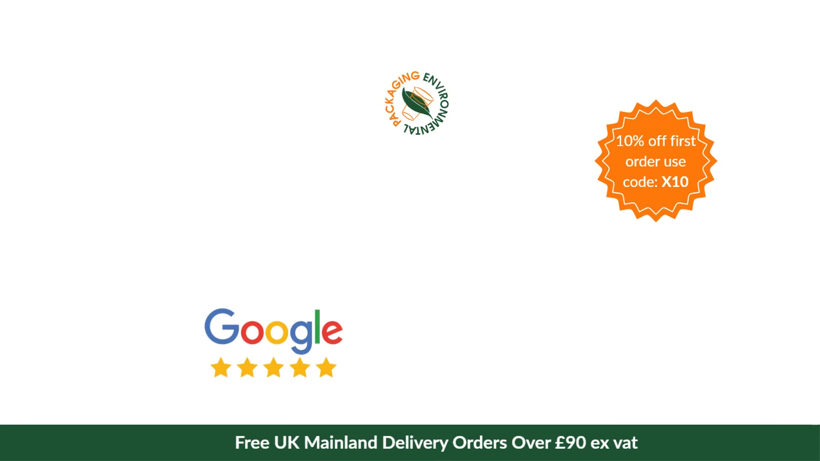 Free UK Mainalnd Delivery Orders Over £90