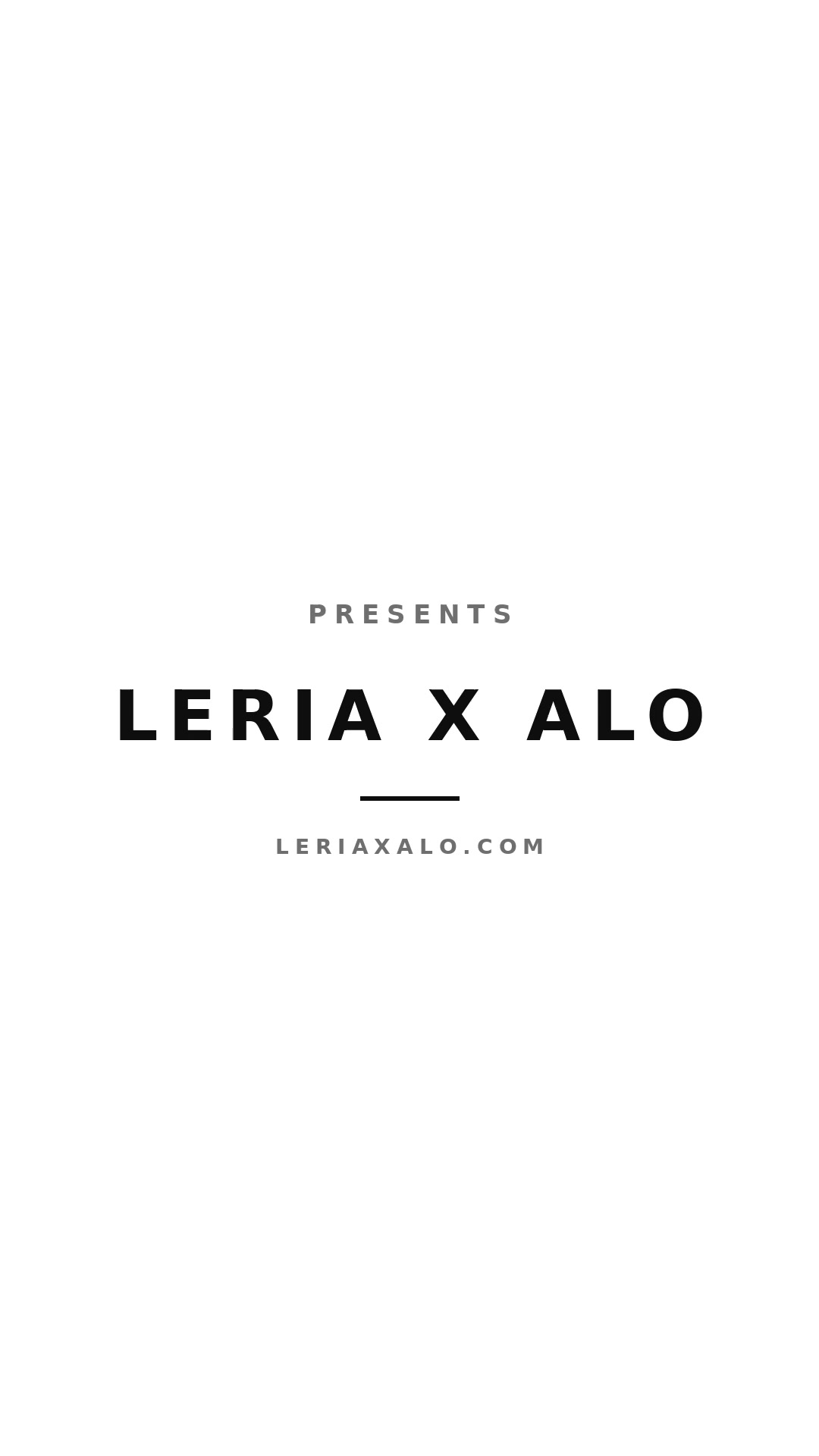 Leria x Alo