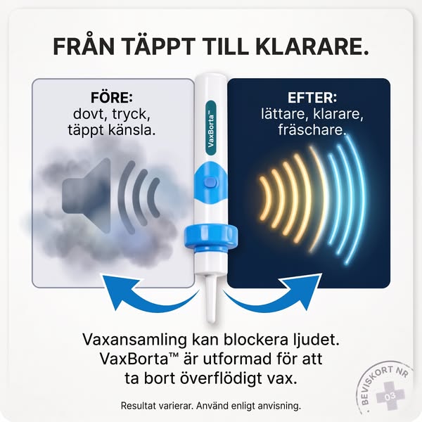 Du rengör inte dina öron – du packar igen dem. Misstaget med bomullspinnar.