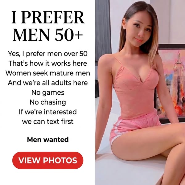 For men 50+ Asian Women