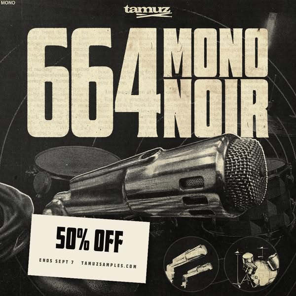 664 Mono Noir. 50% Off