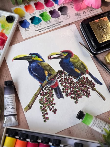 Artisan Watercolors Made in Italy