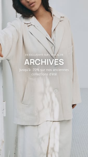 Nos Archives d’été : jusqu’à 70%