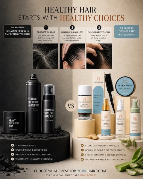 No More Hard Wax or Hairspray